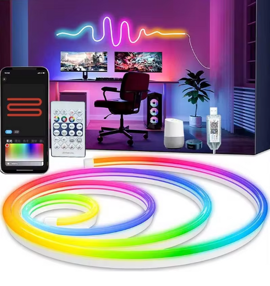 RGB neon LED strip lights